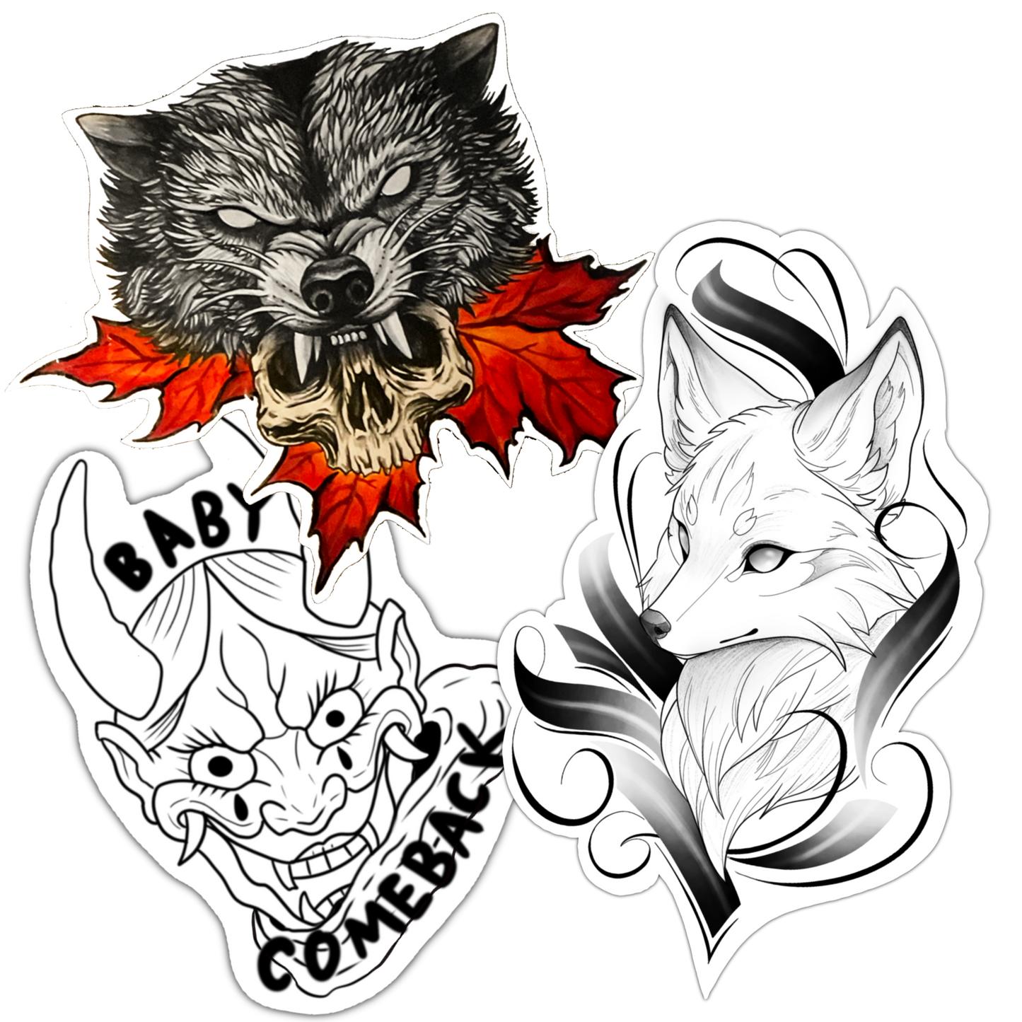 3 Sticker Pack