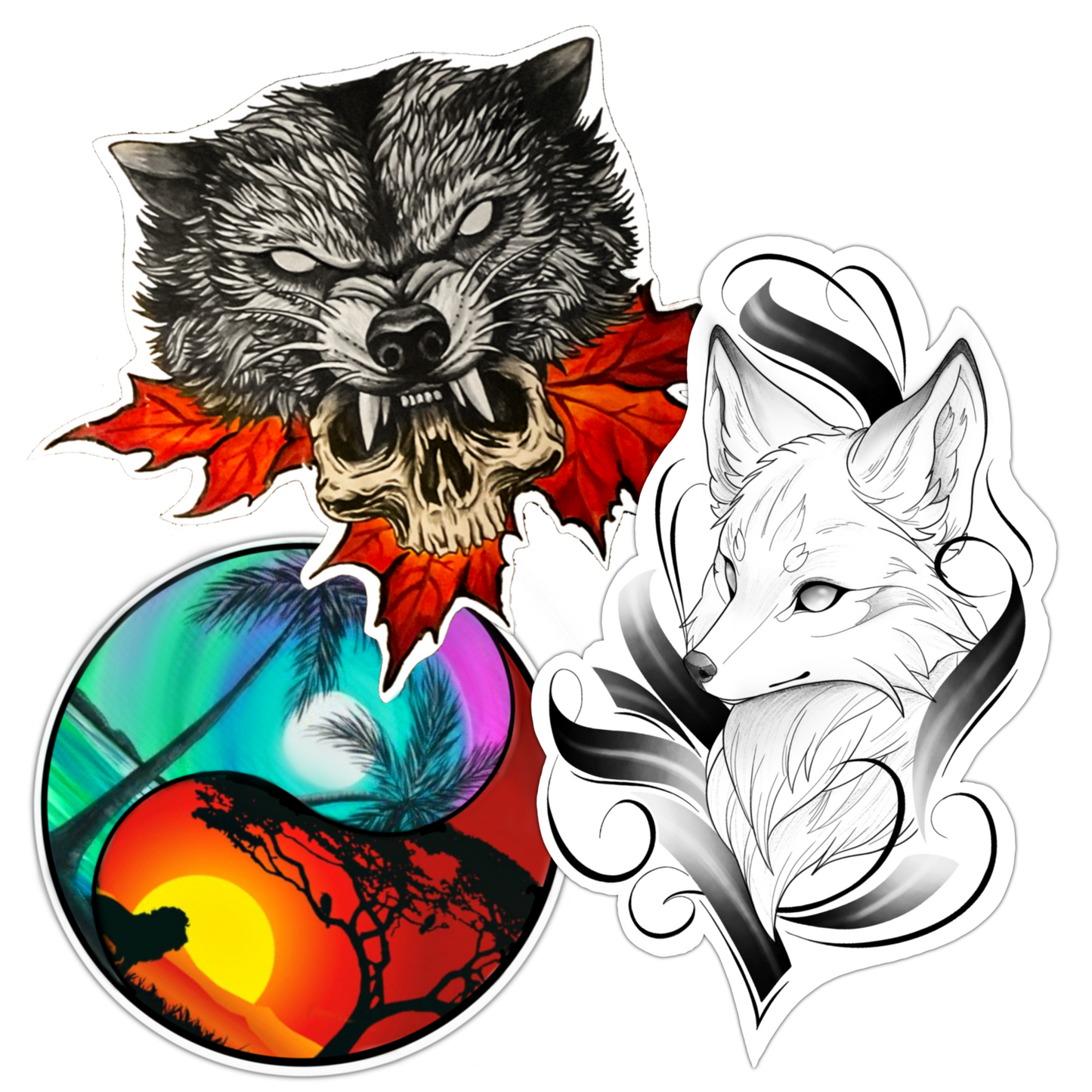 3 Sticker Pack