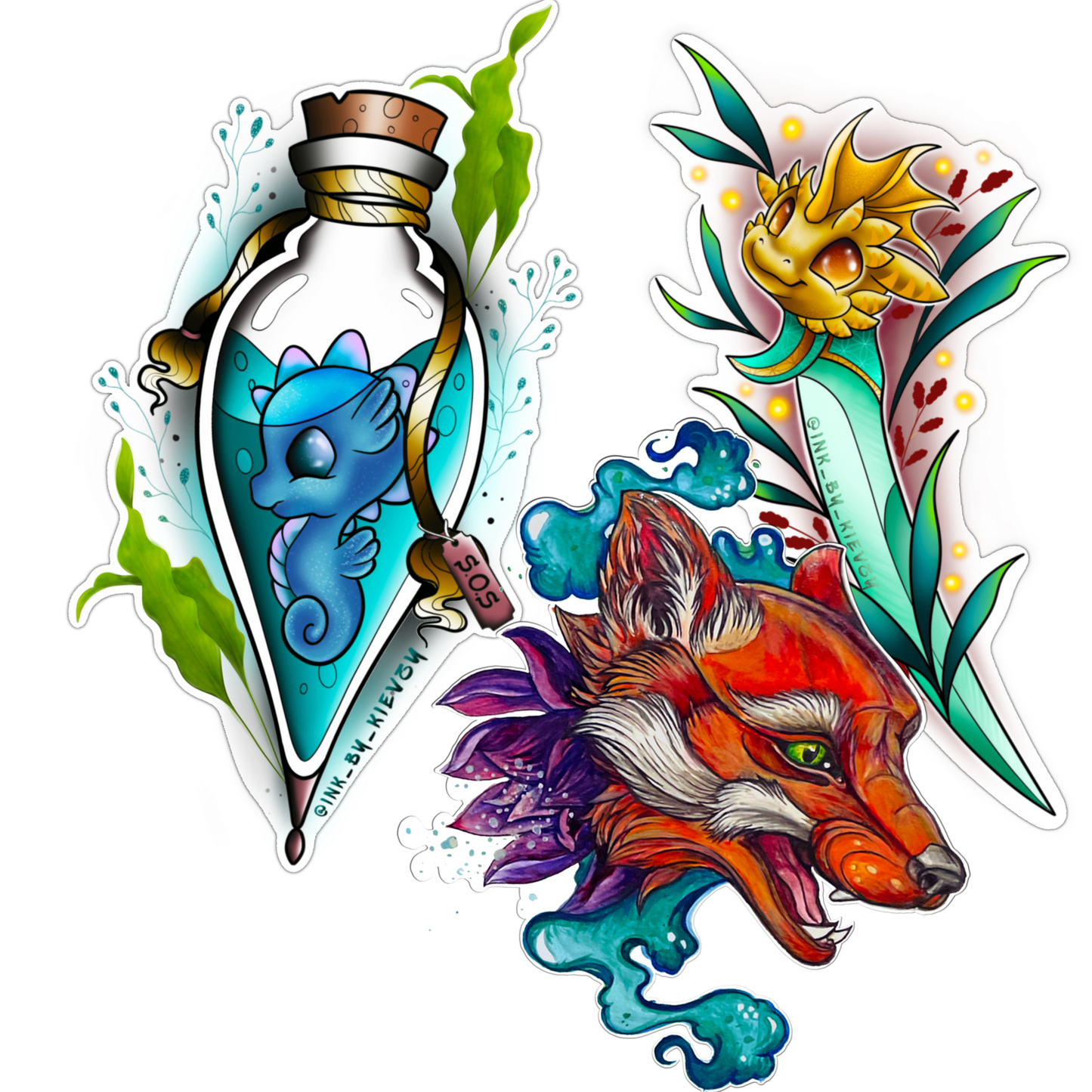 3 Sticker Pack