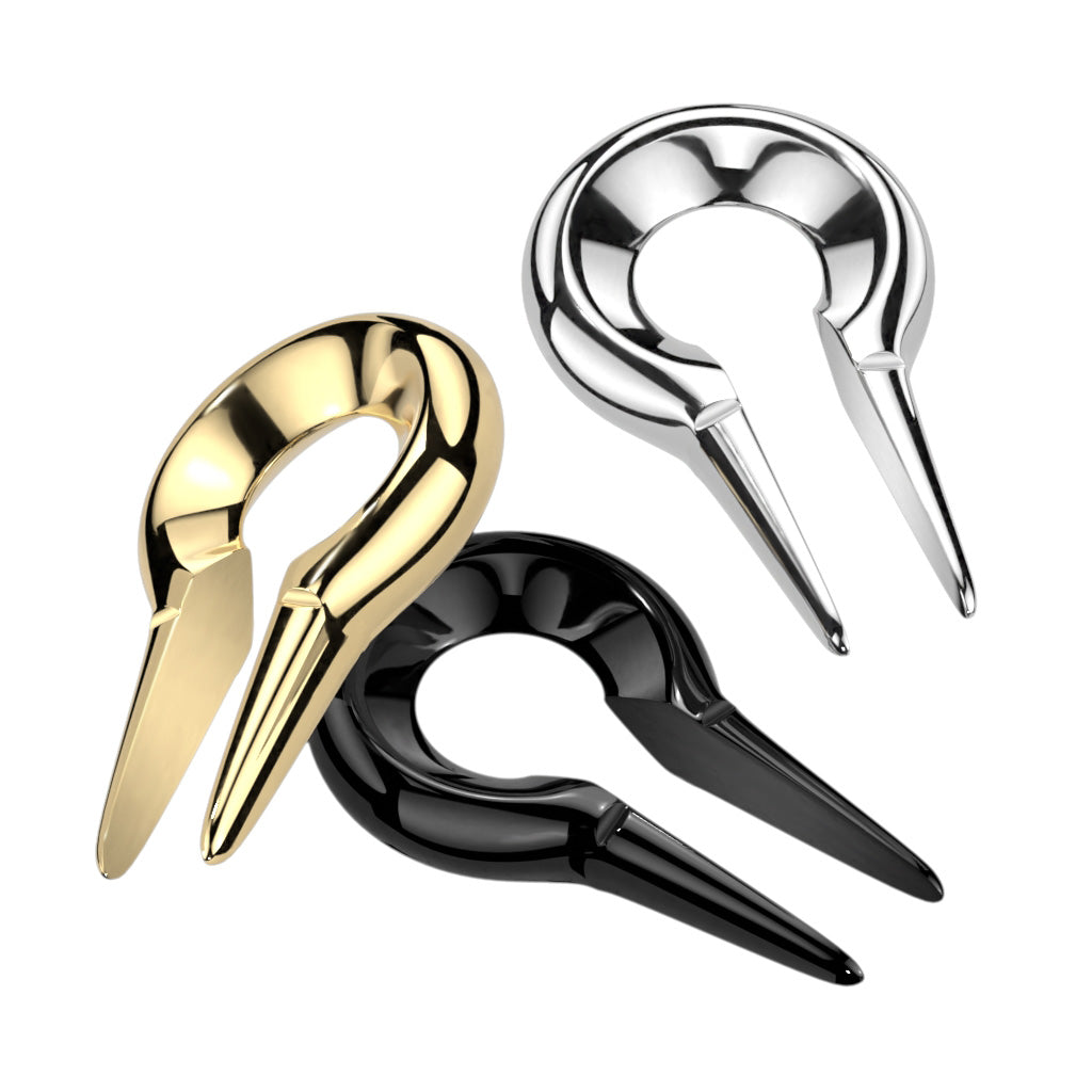 Surgical Steel Keyhole Weight Hanger Taper (TSH09)